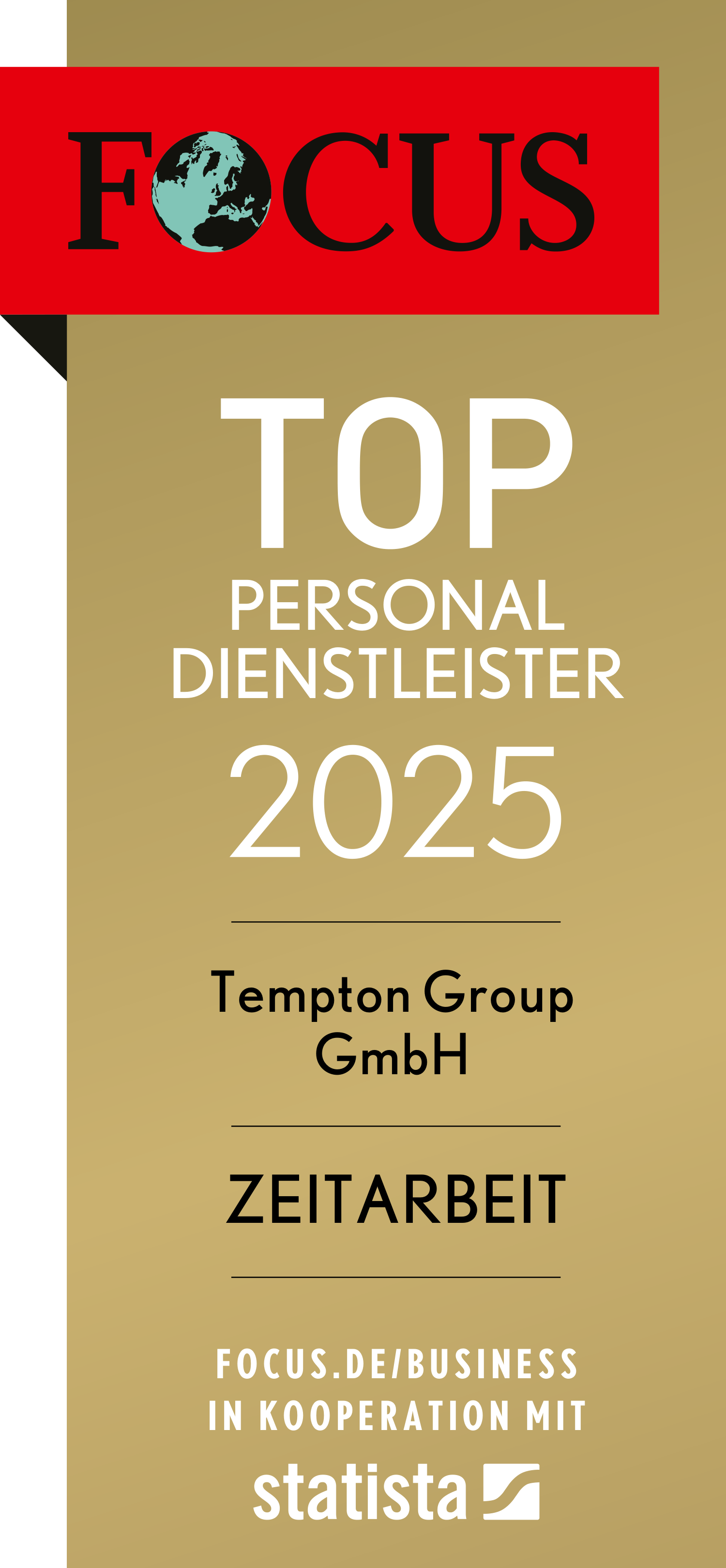 Focus TOP Personaldienstleister 2025